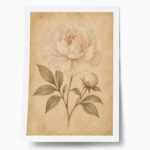 Poster VINTAGE DARK ACADEMIA PLANT 10