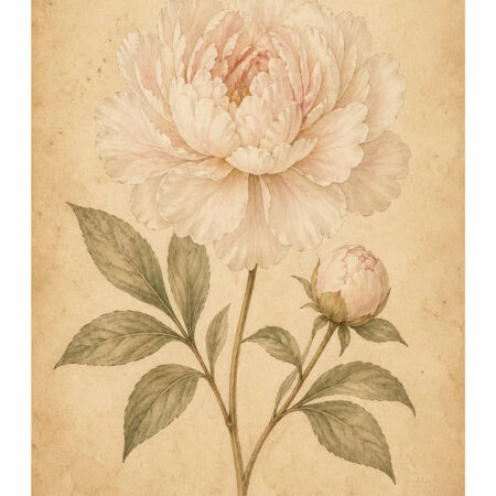Poster VINTAGE DARK ACADEMIA PLANT 10 -  Sticky 2