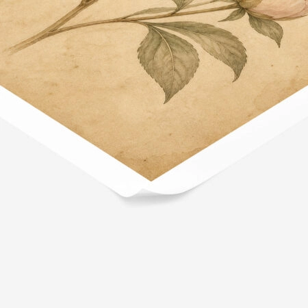 Poster VINTAGE DARK ACADEMIA PLANT 10 -  Sticky 1