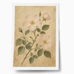 Poster VINTAGE DARK ACADEMIA PLANT 12