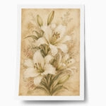 Poster VINTAGE DARK ACADEMIA PLANT 13