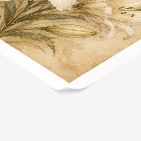 Poster VINTAGE DARK ACADEMIA PLANT 13 -  Sticky 1