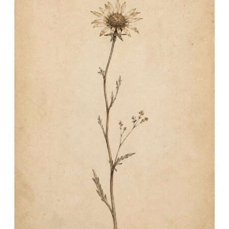 Poster VINTAGE DARK ACADEMIA PLANT 15 -  Sticky 2
