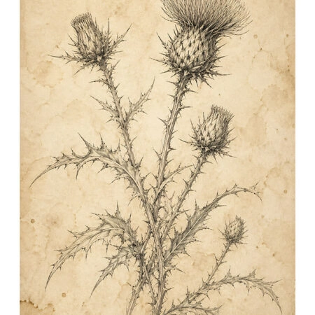 Poster VINTAGE DARK ACADEMIA PLANT 18 -  Sticky 2