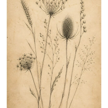 Poster VINTAGE DARK ACADEMIA PLANT 20 -  Sticky 2