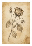 Poster VINTAGE DARK ACADEMIA PLANT 21