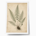 Poster VINTAGE DARK ACADEMIA PLANT 22