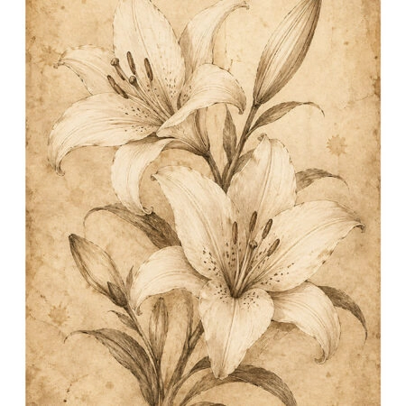 Poster VINTAGE DARK ACADEMIA PLANT 23 -  Sticky 2