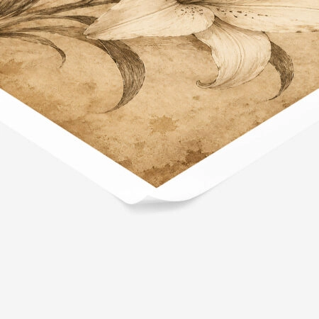 Poster VINTAGE DARK ACADEMIA PLANT 23 -  Sticky 1
