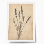 Poster VINTAGE DARK ACADEMIA PLANT 25