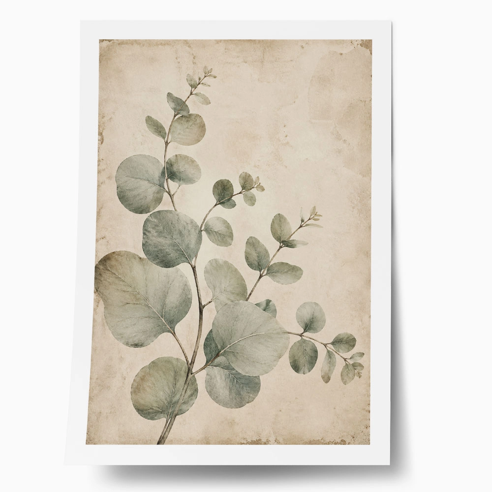 Poster VINTAGE DARK ACADEMIA PLANT 27