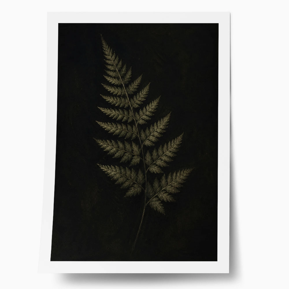 Poster VINTAGE DARK ACADEMIA PLANT 28