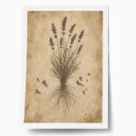 Poster VINTAGE DARK ACADEMIA PLANT 2