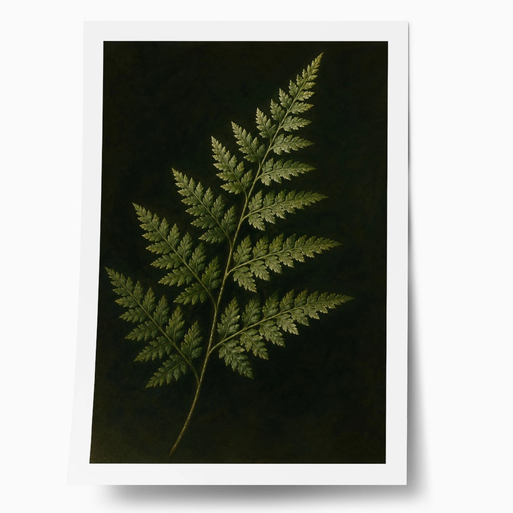 Poster VINTAGE DARK ACADEMIA PLANT 30