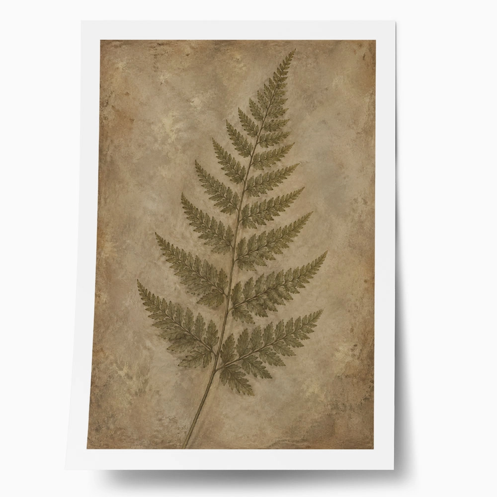 Poster VINTAGE DARK ACADEMIA PLANT 31
