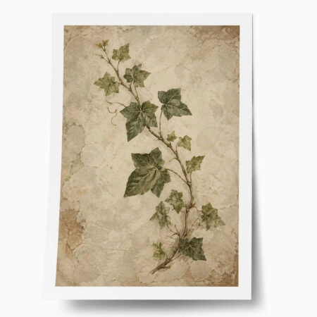 Poster VINTAGE DARK ACADEMIA PLANT 33 - 