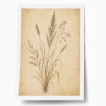 Poster VINTAGE DARK ACADEMIA PLANT 34