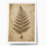 Poster VINTAGE DARK ACADEMIA PLANT 3