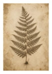 Poster VINTAGE DARK ACADEMIA PLANT 3