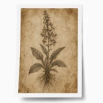 Poster VINTAGE DARK ACADEMIA PLANT 4