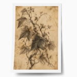 Poster VINTAGE DARK ACADEMIA PLANT 5