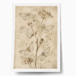 Poster VINTAGE DARK ACADEMIA PLANT 8