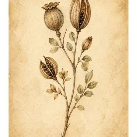 Poster VINTAGE DARK ACADEMIA PLANT 9 -  Sticky 2