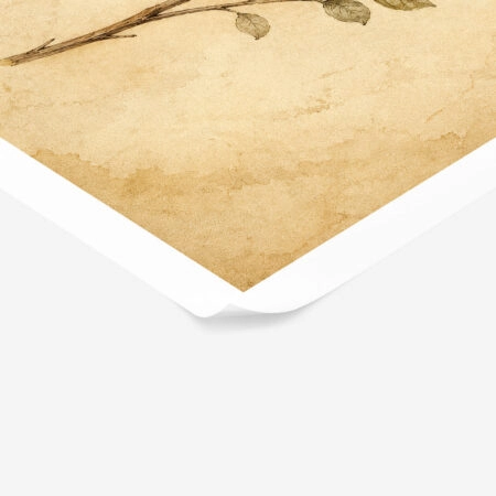 Poster VINTAGE DARK ACADEMIA PLANT 9 -  Sticky 1