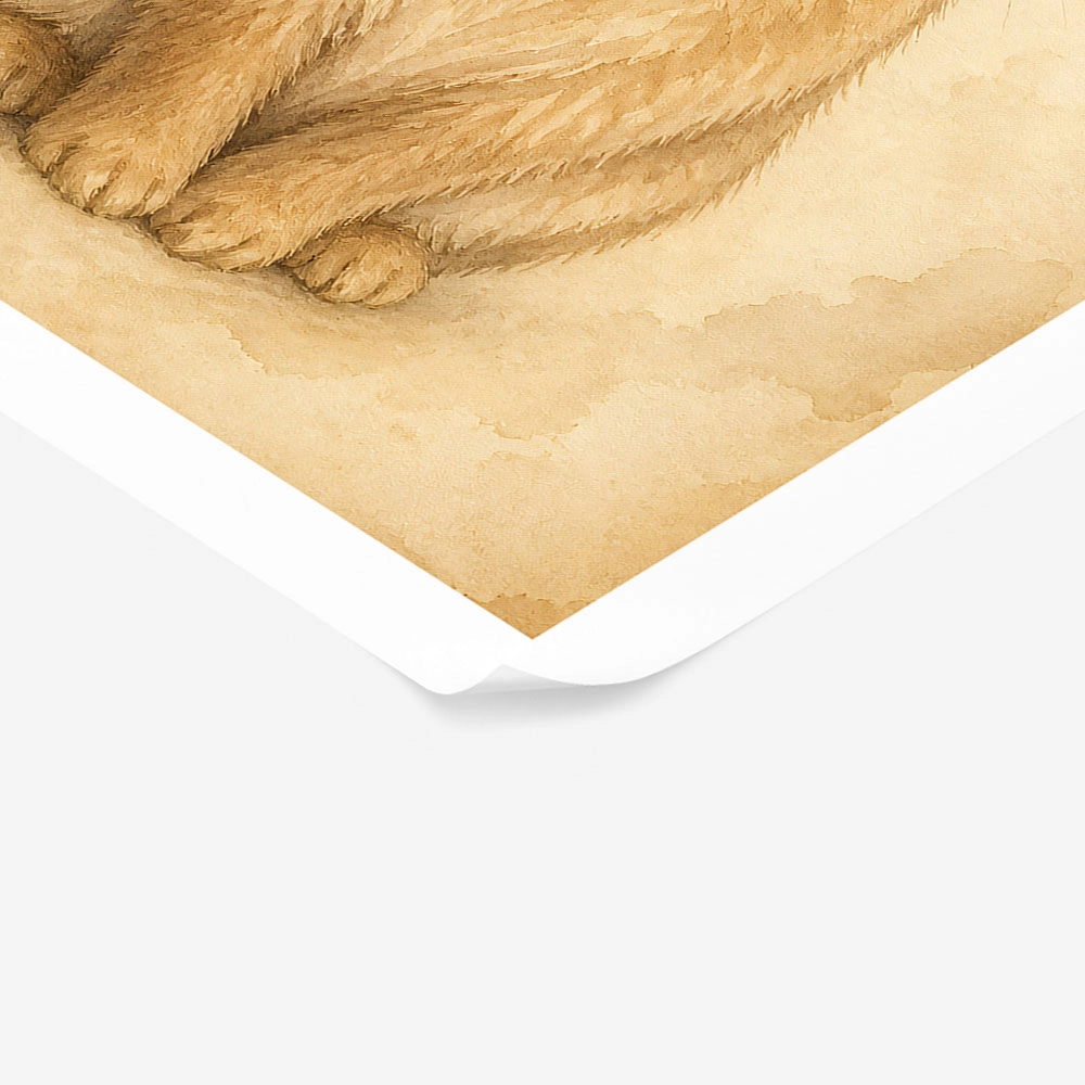 Poster VINTAGE DARK ACADEMIA RABBIT 4