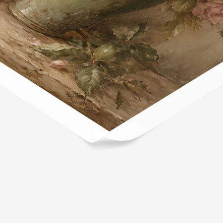 Poster VINTAGE DARK ACADEMIA ROSES VASE 3 -  Sticky 1