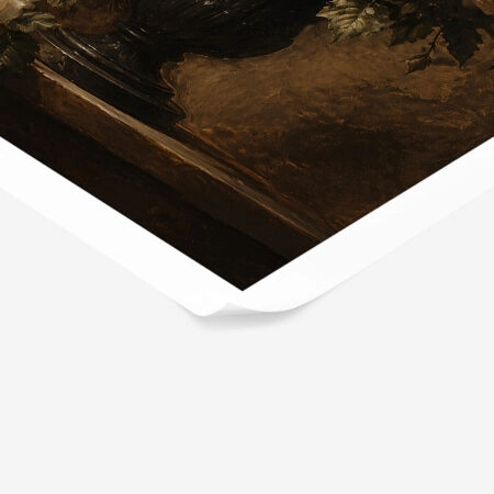Poster VINTAGE DARK ACADEMIA ROSES VASE -  Sticky 1
