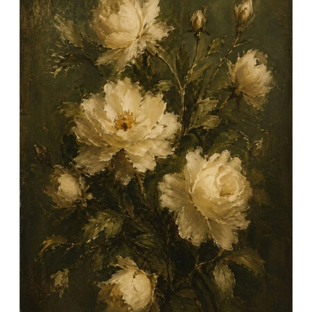 Poster VINTAGE DARK ACADEMIA ROSES -  Sticky 2