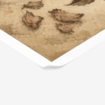 Poster VINTAGE DARK ACADEMIA ROSE