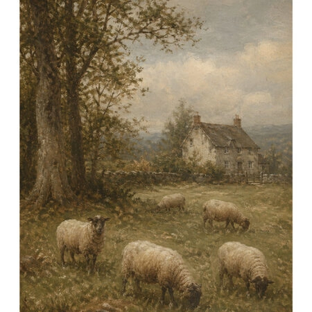 Poster VINTAGE DARK ACADEMIA SHEEP -  Sticky 2
