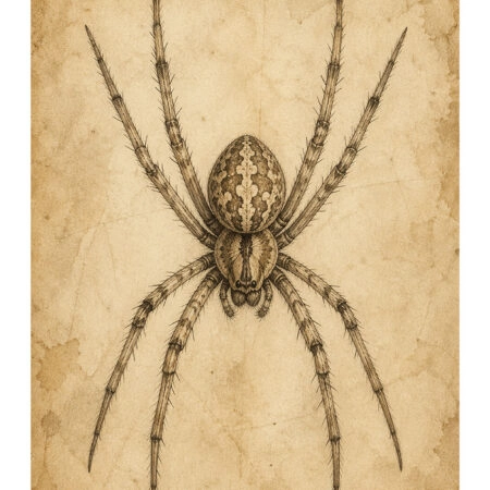 Poster VINTAGE DARK ACADEMIA SPIDER -  Sticky 2