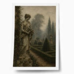 Poster VINTAGE DARK ACADEMIA STATUE 2