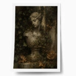 Poster VINTAGE DARK ACADEMIA STATUE