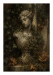Poster VINTAGE DARK ACADEMIA STATUE
