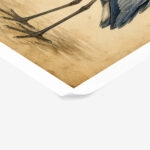Poster VINTAGE DARK ACADEMIA STORK 2