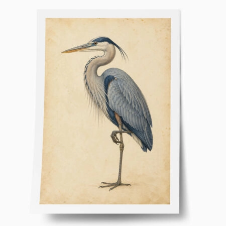 Poster VINTAGE DARK ACADEMIA STORK 3 - 