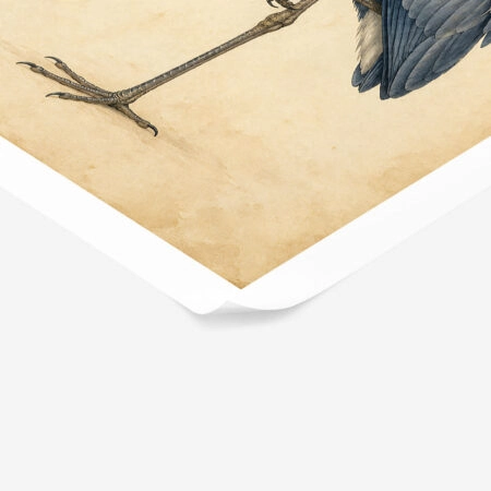 Poster VINTAGE DARK ACADEMIA STORK 3 -  Sticky 1