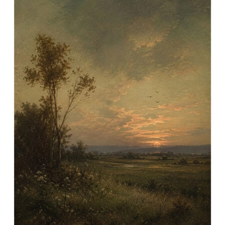 Poster VINTAGE DARK ACADEMIA SUNSET -  Sticky 2