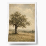 Poster VINTAGE DARK ACADEMIA TREE