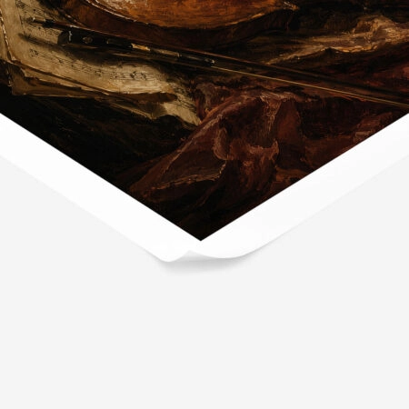 Poster VINTAGE DARK ACADEMIA VIOLIN -  Sticky 1