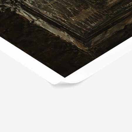Poster VINTAGE DARK ACADEMIA WINDOW -  Sticky 1