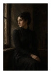 Poster VINTAGE DARK ACADEMIA WOMAN 10