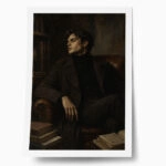 Poster VINTAGE DARK ACADEMIA WOMAN 13