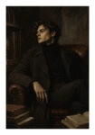 Poster VINTAGE DARK ACADEMIA WOMAN 13
