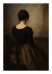 Poster VINTAGE DARK ACADEMIA WOMAN 17