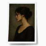 Poster VINTAGE DARK ACADEMIA WOMAN 18